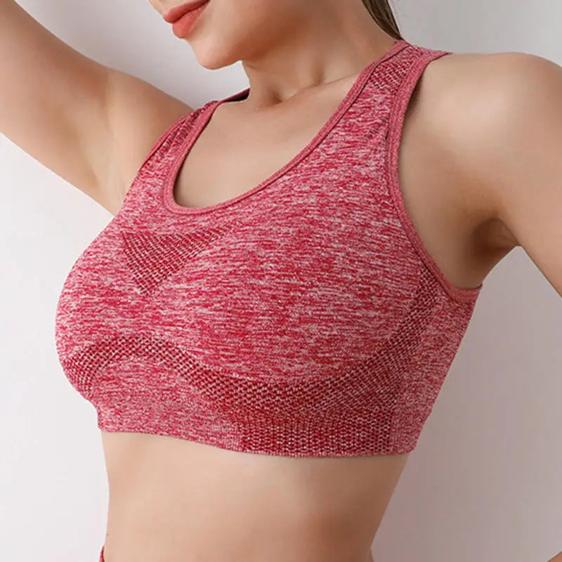 Women Sport’s Bra/Yoga Top Vest/High Shockproof/Yoga Gym Running Fitness/Seamless Sportswear.