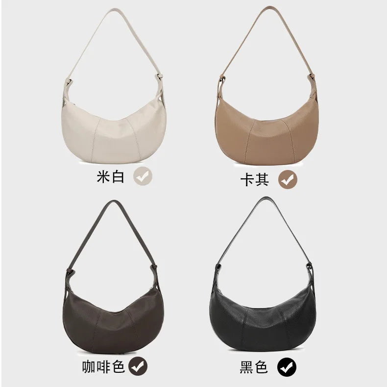 100% Genuine Leather Tote Bag – Premium Minimalist Elegance