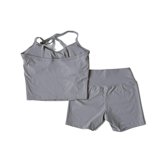 Yoga Set Tank Top/Bra Shorts Activewear Sport’s/Vest 2 Piece Fitness Suit Running Workout Sportswear.