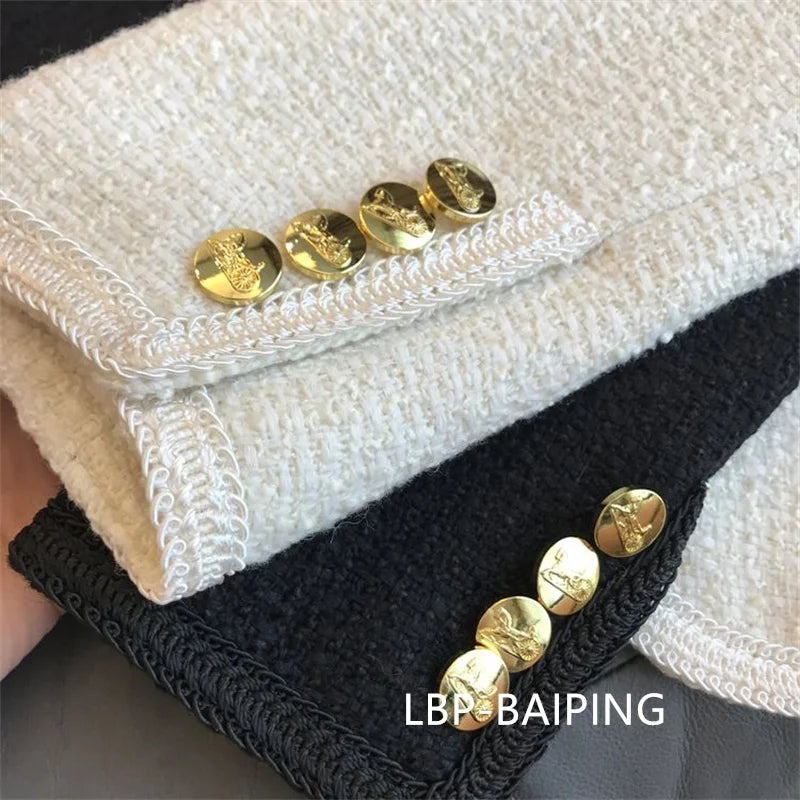 2025 Winter Women Woolen Coat – High-Quality Long Sleeve Casual Short Coat – Modern Elegant Female Jacket Outerwear