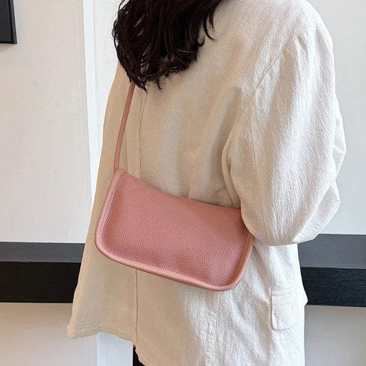 Modern Blend Boutique™ | Luxe Genuine Cowhide Leather Crossbody Bag – Premium Braided Strap Shoulder Purse for Women