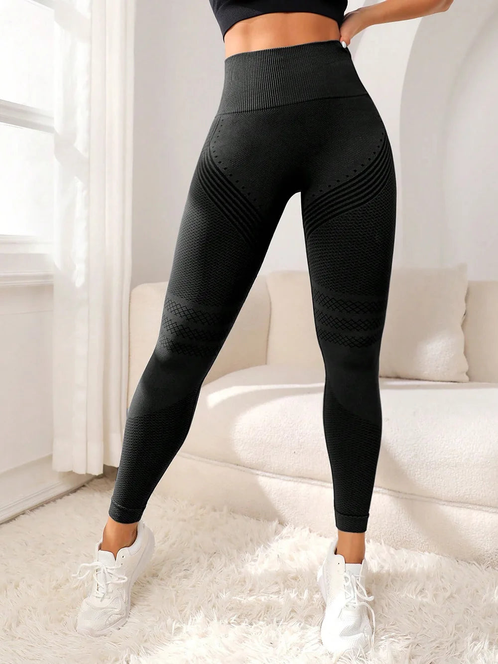 Sport’s  Pants With Sexy Lines Lifting Buttock’s/Sports Tight Pants Women's High Waisted Elastic Fitness Running Yoga Pants.