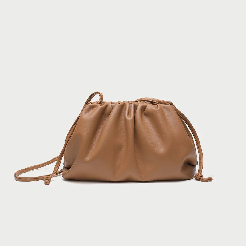 Luxury Soft Leather Shoulder Bag/Soft Versatile Quality Crossbody Bags.