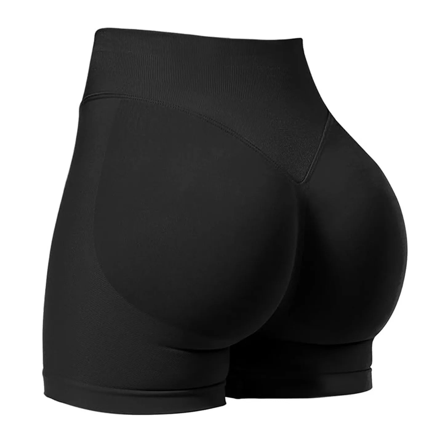 Solid Butt Lyft Low Waist Short’s/ Seamless Gym Short’s/Yoga Running Short’s/High Stretched Cycling Training Short’s.