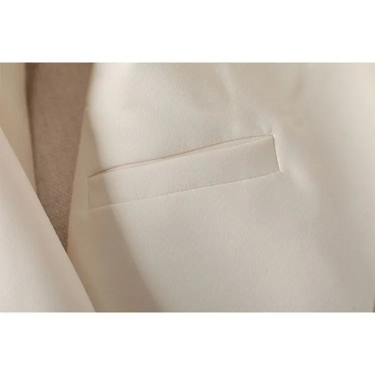 Modern Blend Boutique | Elegant Slim-Fit Women’s Blazer – Korean Inspired Tailored Office Jacket for Spring & Autumn