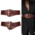 High Quality Luxury Female Waist/Stretch Cummerbunds Black Elastic/Corset Belt Big Dress Waistband.