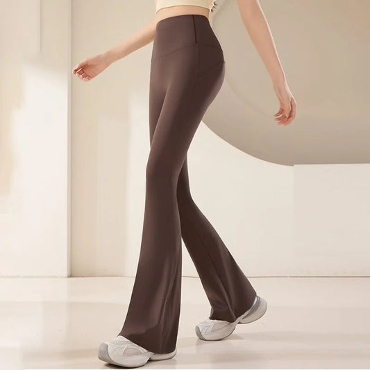 High Waist Flared Legging’s/Gym Fitness Yoga Pant’s/Workout Runing Sport Legging’s/Women's Control Tummy Yoga Wide Leg Pants.