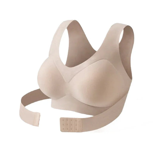 Women’s Posture Corrector Sports Bra Vest | Seamless Back Support Wireless Shapewear Bra | Activewear & Everyday Comfort