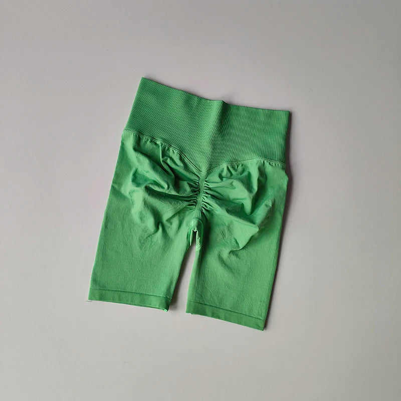 Seamlessly Yoga Short’s/High Waist Sport Hip Push/Up Soft Fitness Quick Dry Running Short’s/Tummy Control Workout Gym Short’s.