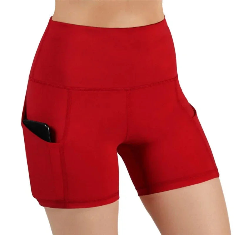 Exclusive Yoga Short’s/Fitness Workout Running Sport Short’s/Quick Drying Sportwear with Pocket Breathable.