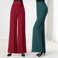 Women's Trousers/New Fashion High Waist Wide Leg Pants/Female Casual Straight Leg Pants.