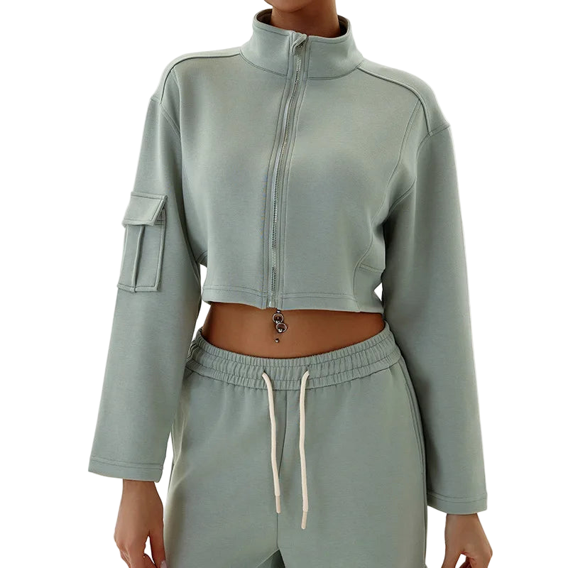 Woman Yoga Clothes Windbreaker Sportswear/Running Long Sleeve Sweatshirt/Sports Jacket’s Top/Women Workout Tops Activewear.