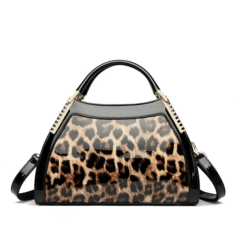 Alligator Patent Leather Shoulder Crossbody Hand Bags for/Luxury Designer Hobos Two Layers Sac.