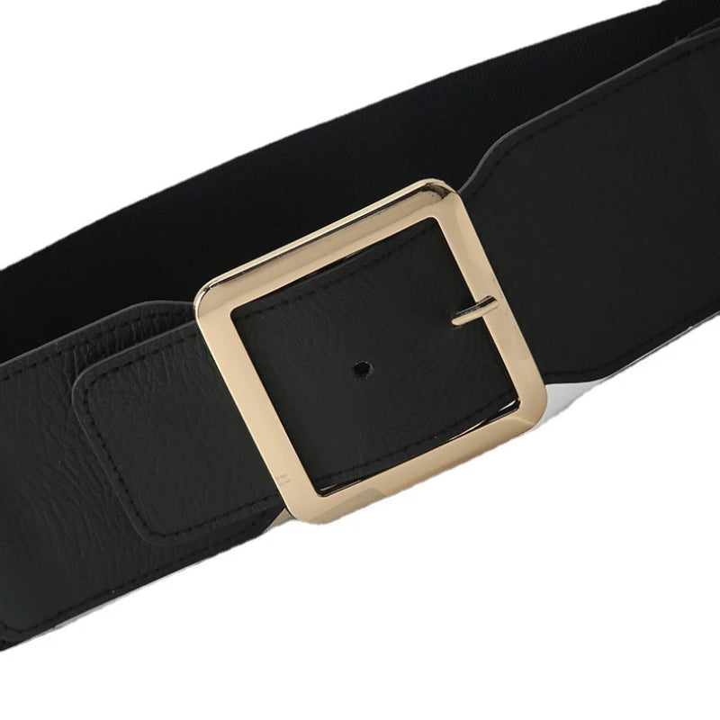 Trending Big Belts Waist Corset/BeltWide Elastic Cummerbund’s/Black StretchPlus Size Belt Dress Fashion Ladies Wear.