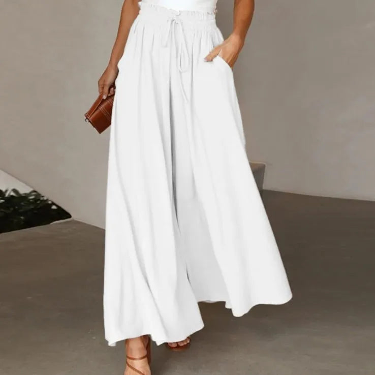 Elegant Flow Wide-Leg Palazzo Pants