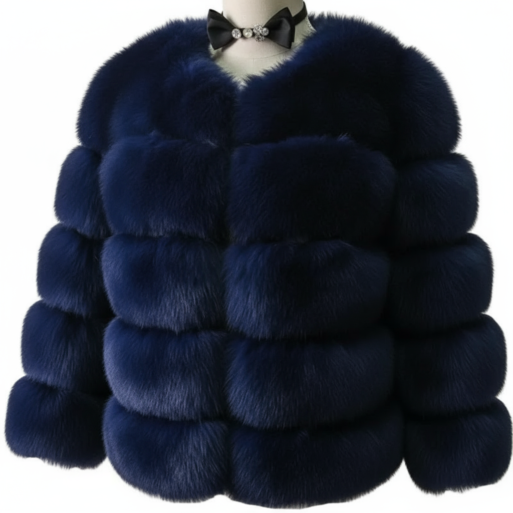 Faux Fur Coat’s For Winter/Women Short Coat Y2k Warm Furry Outerwear/O~Neck Knitted Puffy Warm Coat’s.