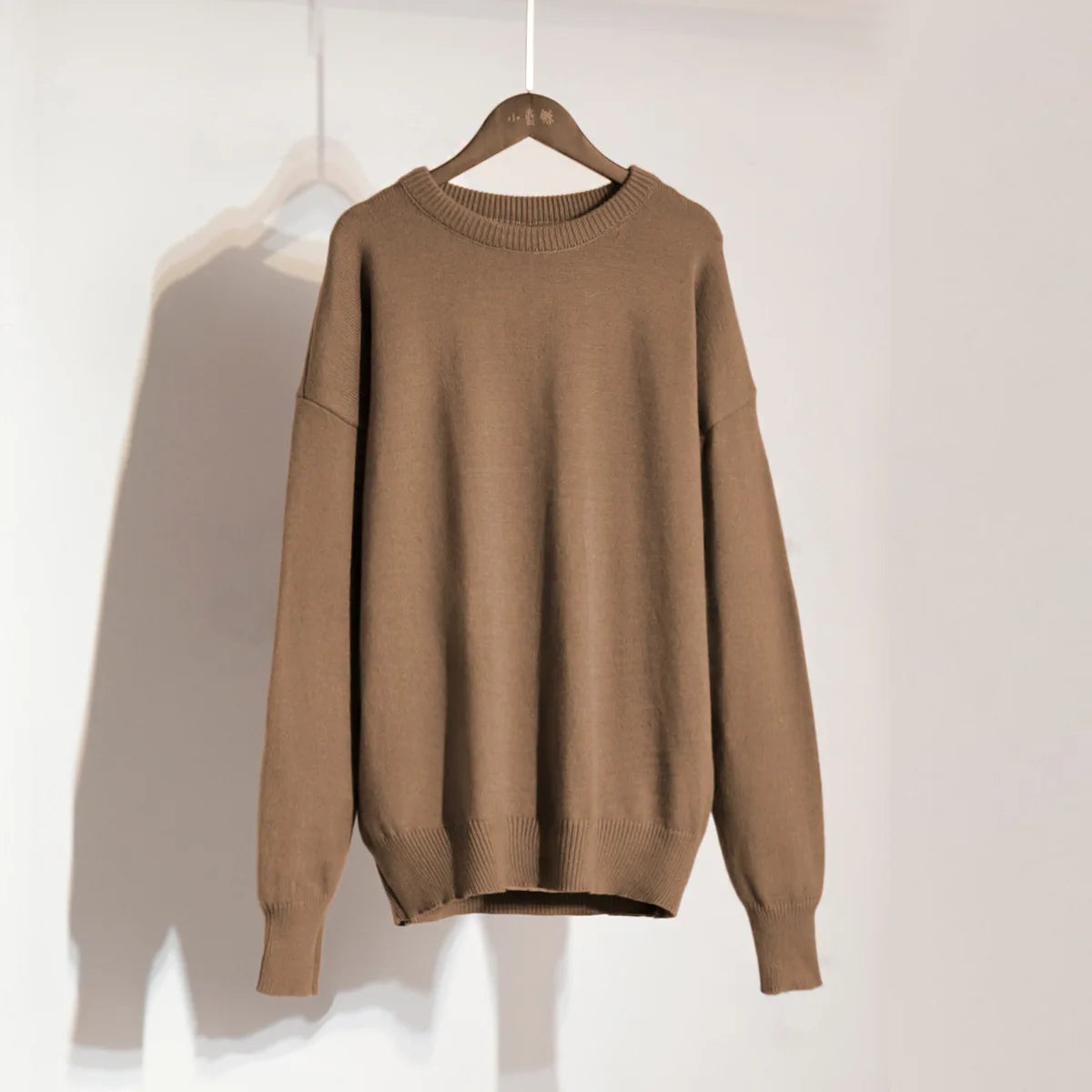 Phantasy Fashion Women Sweater’s/Oversized O Neck/Autumn Winter/Thick Warm Pullover Tops Casual Loose Knitted Sweater’s.