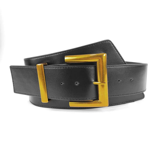 New Design Gold Personalized Versatile Belt’s/Wide Waist Belt’s/High Quality Clothing Accessories.