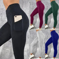 Yoga Fitness Legging’s/High Waist Tight’s /With Pocket’s/ Gym Workout Running Stretchy Sexy Butt Liftting Casual Skinny Pants
