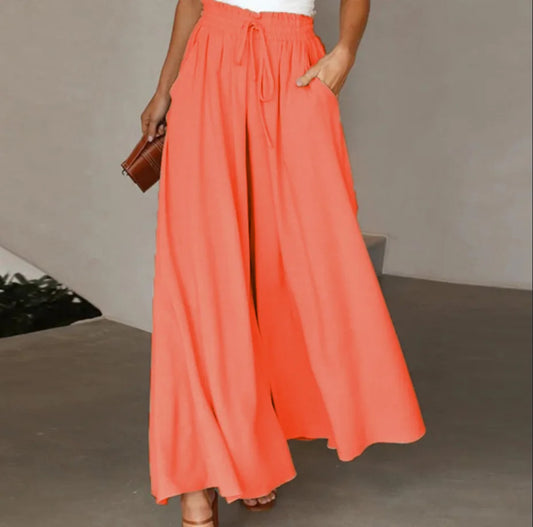 Elegant Flow Wide-Leg Palazzo Pants