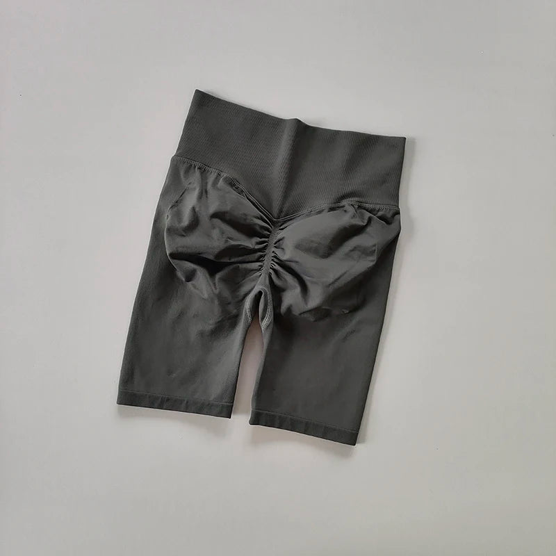 Seamlessly Yoga Short’s/High Waist Sport Hip Push/Up Soft Fitness Quick Dry Running Short’s/Tummy Control Workout Gym Short’s.