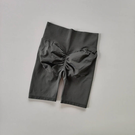 Seamlessly Yoga Short’s/High Waist Sport Hip Push/Up Soft Fitness Quick Dry Running Short’s/Tummy Control Workout Gym Short’s.