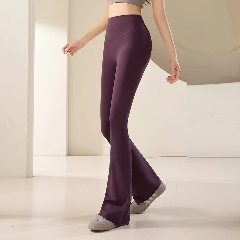 High Waist Flared Legging’s/Gym Fitness Yoga Pant’s/Workout Runing Sport Legging’s/Women's Control Tummy Yoga Wide Leg Pants.