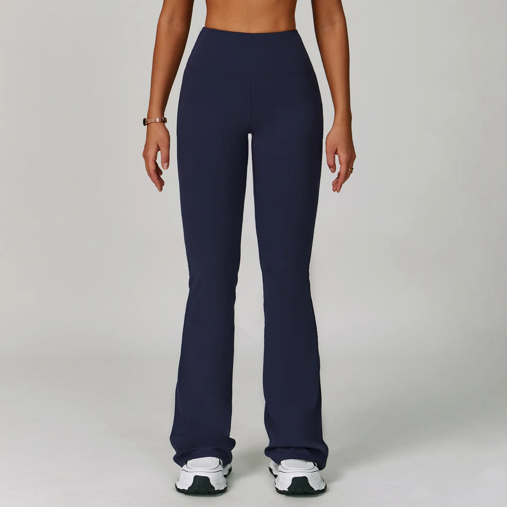 Wide Leg Fitness Yoga Legging Running Pant’s/Tight Bell-bottoms Workout Legging High Waist Push Up Sport Running Yoga Pant’s.