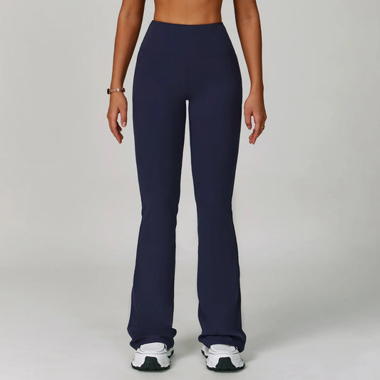 Wide Leg Fitness Yoga Legging Running Pant’s/Tight Bell-bottoms Workout Legging High Waist Push Up Sport Running Yoga Pant’s.