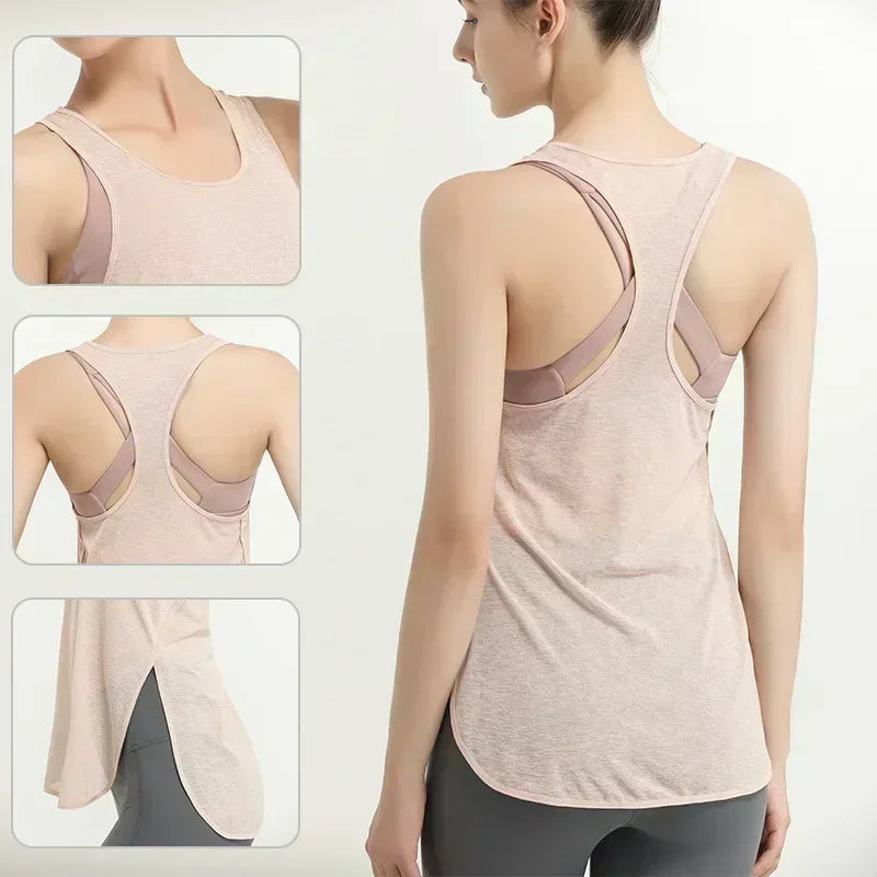 Training Yoga Sport Vest’s/Gym See Through Yoga Fitness Shirt/Top Black Running Vest/Women's Jogger Shirts Workout Wear.