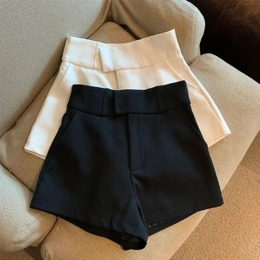 Comfrey MooyufonShorts Women/Harajuku Elegance High Waisted Shorts /A Line Slim Casual/Hot Girl Straight Sexy.