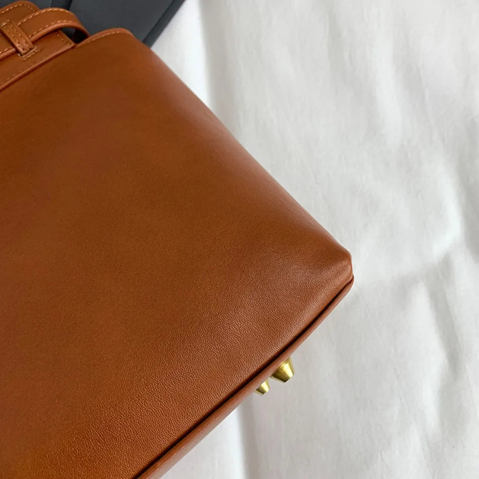 Luxury Large Capacity Tote Bag for Women – Elegant PU Leather Designer Work Handbag
