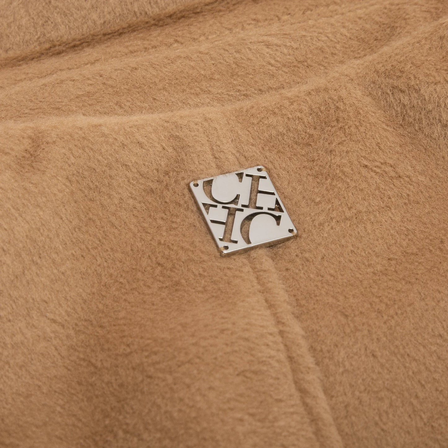Loose Vintage Tatting Coat/ Woolen Belt Coats/Casual Tailer fitted Coat/Solid Lapel Woolen Coat.